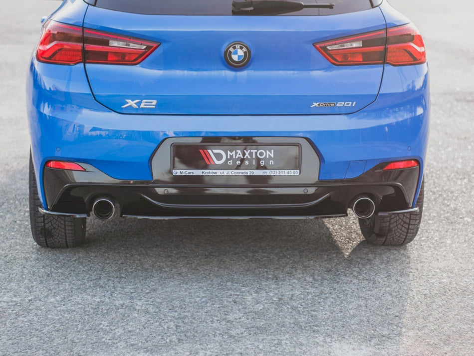 Maxton Design Central Rear Splitter BMW X2 F39 M Sport - BM-X2-39-MPACK-RD1G - Image 2