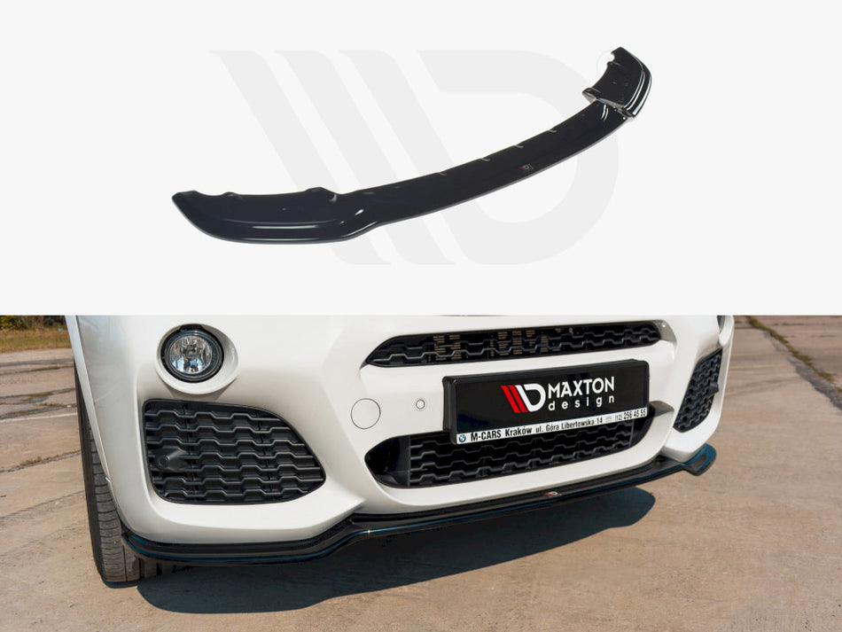MAXTON DESIGN Front Splitter Bmw X3 F25 M-pack Facelift (2014-2017)