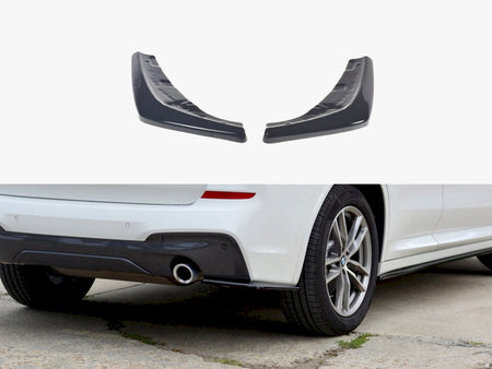 Rear Side Splitters BMW X3 G01 M-Pack - Carbon Look