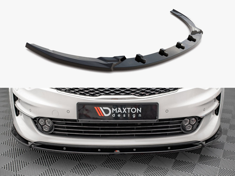 Maxton Design Front Splitter V.1 Kia Optima Mk4 - KI-OP-2-FD1G - Image 1