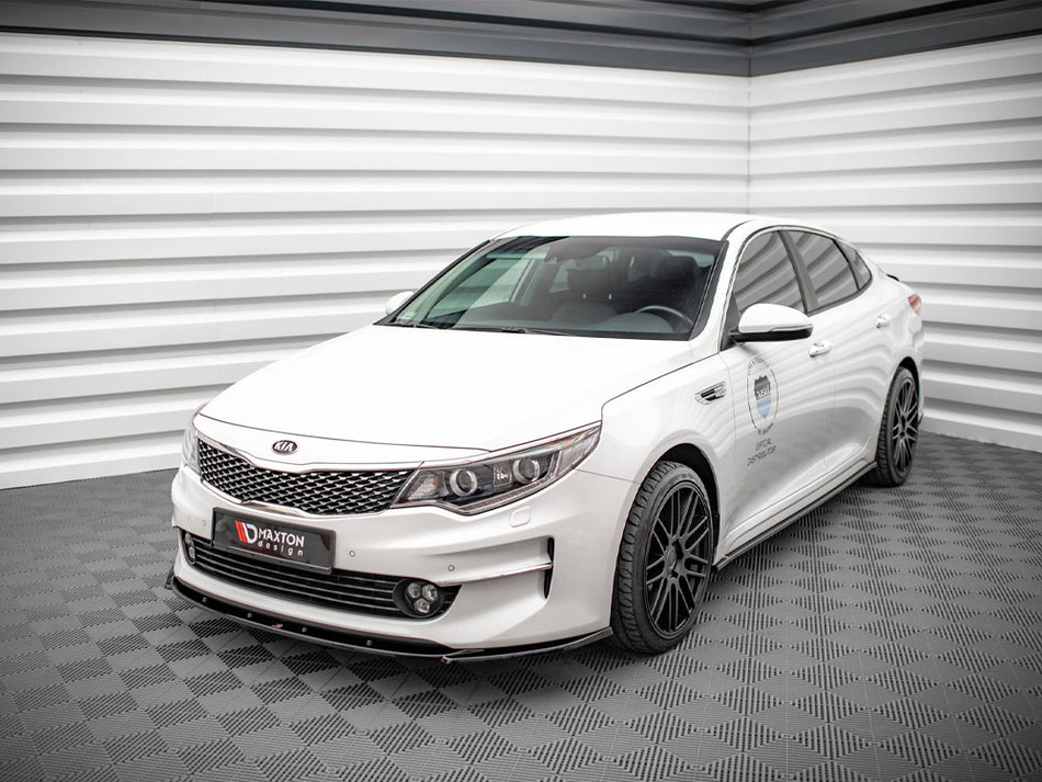 Maxton Design Front Splitter V.2 Kia Optima Mk4 - KI-OP-2-FD2G - Image 2