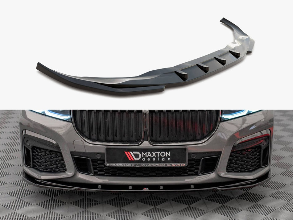 Maxton Design Front Splitter V.1 BMW 7 M-Pack G11 / G12 Facelift - BM-7-11F-MPACK-FD1G - Image 1