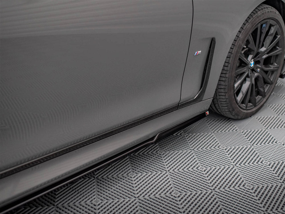 Maxton Design Side Skirts Diffusers V.1 BMW 7 M-Pack G11 - BM-7-11F-MPACK-SD1G - Image 3