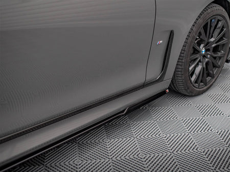 Maxton Design Side Skirts Diffusers V.1 BMW 7 M-Pack G11 - BM-7-11F-MPACK-SD1G - Image 3