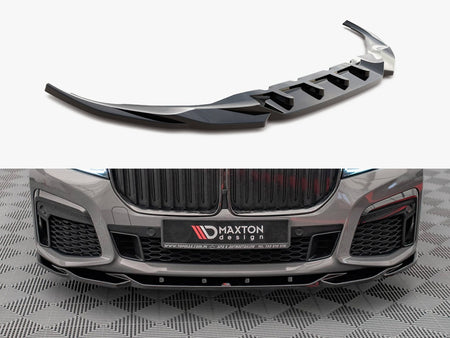 Maxton Design Front Splitter V.2 BMW 7 M-Pack G11 / G12 Facelift - BM-7-11F-MPACK-FD2G - Image 1