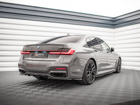 Rear Splitter (Vertical Bars) V.1 BMW 7 M-Pack G11 / G12 Facelift