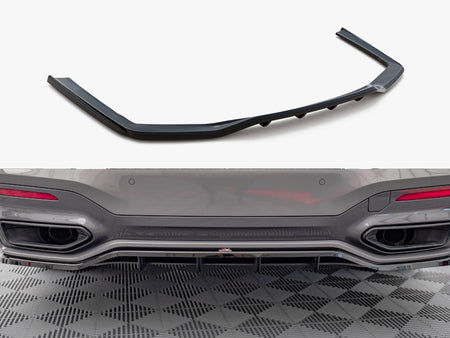 Maxton Design Rear Splitter (Vertical Bars) V.1 BMW 7 M-Pack G11 / G12 Facelift - BM-7-11F-MPACK-RD1G+RD2G - Image 1