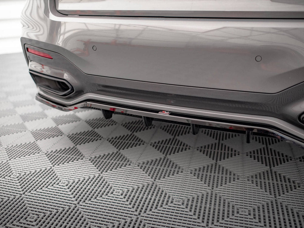 Maxton Design Rear Splitter (Vertical Bars) V.1 BMW 7 M-Pack G11 / G12 Facelift - BM-7-11F-MPACK-RD1G+RD2G - Image 3