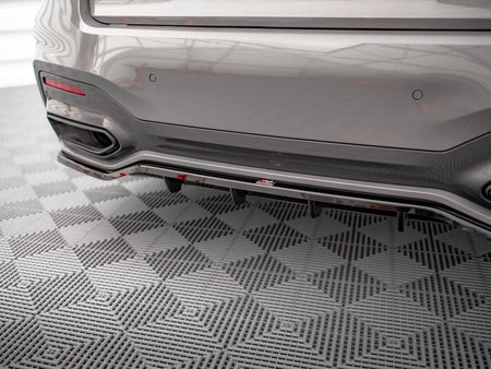 Maxton Design Rear Splitter (Vertical Bars) V.1 BMW 7 M-Pack G11 / G12 Facelift - BM-7-11F-MPACK-RD1G+RD2G - Image 3