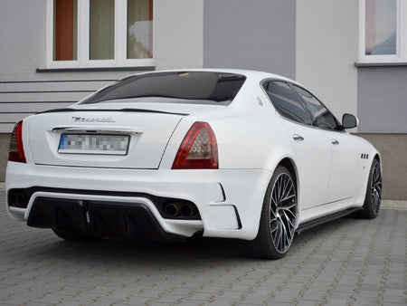 Maxton Design Side Skirts Diffusers Maserati Quattroporte MK5 Facelift (2009-2012) - Textured - MS-QP-5-SD1T - Image 2