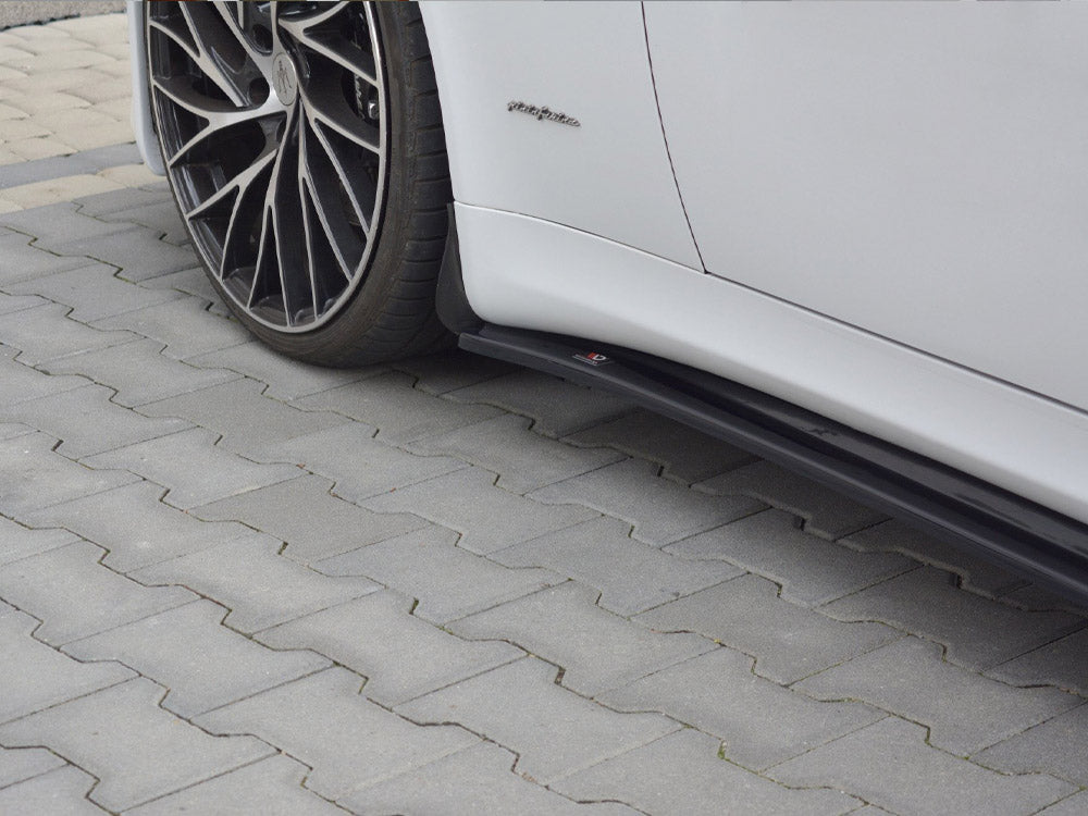 Maxton Design Side Skirts Diffusers Maserati Quattroporte MK5 Facelift (2009-2012) - Textured - MS-QP-5-SD1T - Image 5