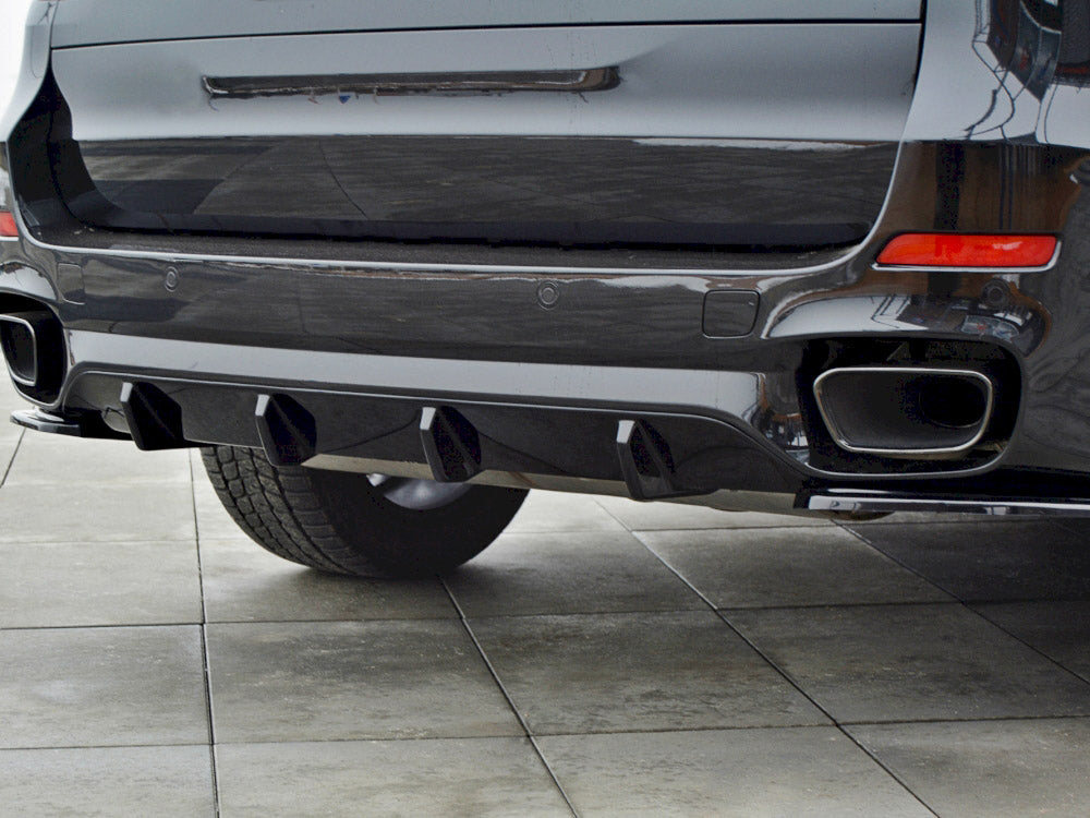 Maxton Design Rear Diffuser BMW X5 F15 M50D (2014-2018) - BM-X5-15-M-RS1G - Image 1