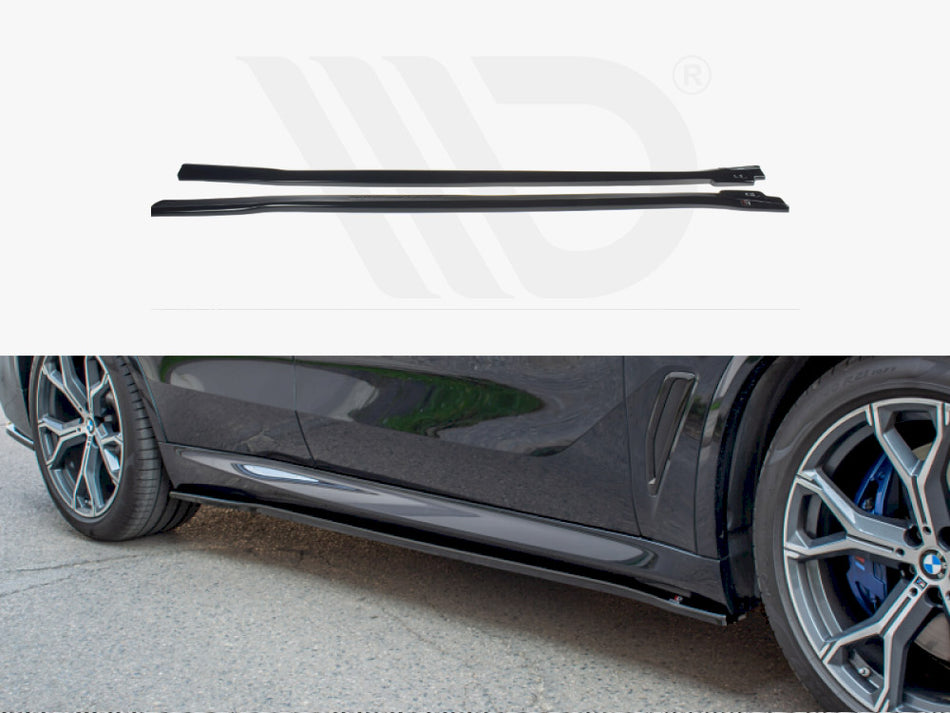 MAXTON DESIGN Side Skirts Diffusers BMW X5 M-Sport G05 - Textured