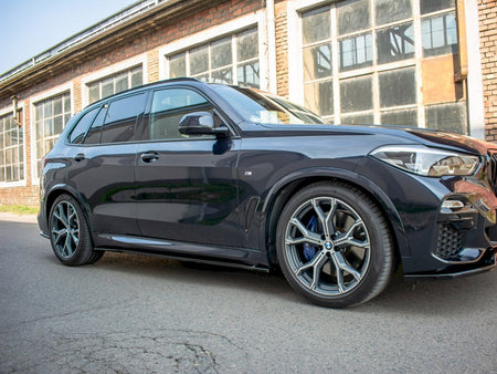 Side Skirts Diffusers BMW X5 M-Sport G05 - Textured