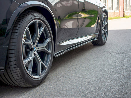 Side Skirts Diffusers BMW X5 M-Sport G05 - Textured