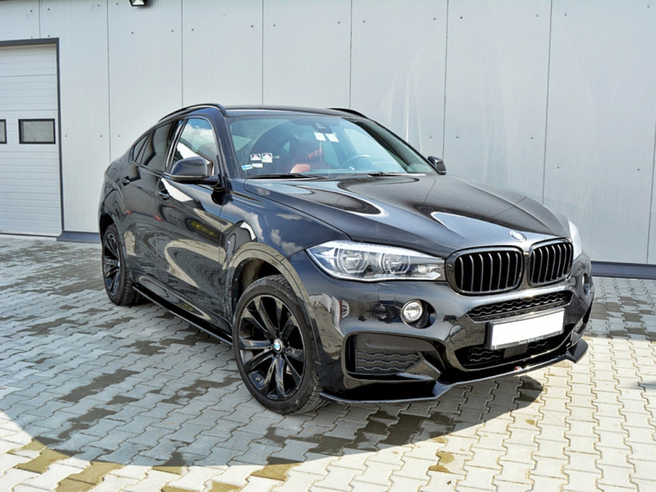 Maxton Design Front Splitter V.1 Bmw X6 F16 M Sport (2014-2019) - BM-X6-16-MPACK-FD1G - Image 2