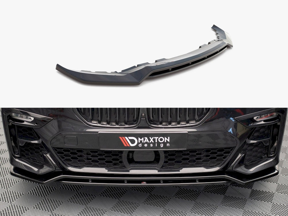 Maxton Design Front Splitter V.1 BMW X7 M-Pack G07 - BM-X7-07-M-FD1G+FD1RG - Image 1