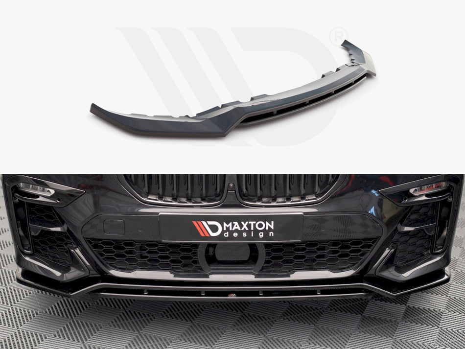 MAXTON DESIGN Front Splitter V.1 BMW X7 M-Pack G07