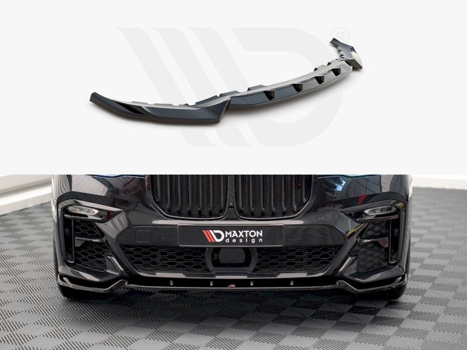 MAXTON DESIGN Front Splitter V.2 BMW X7 M-Pack G07