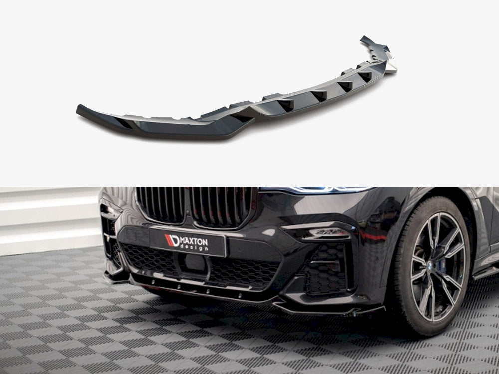Maxton Design Front Splitter V.3 BMW X7 M-Pack G07 - BM-X7-07-M-FD3G - Image 1