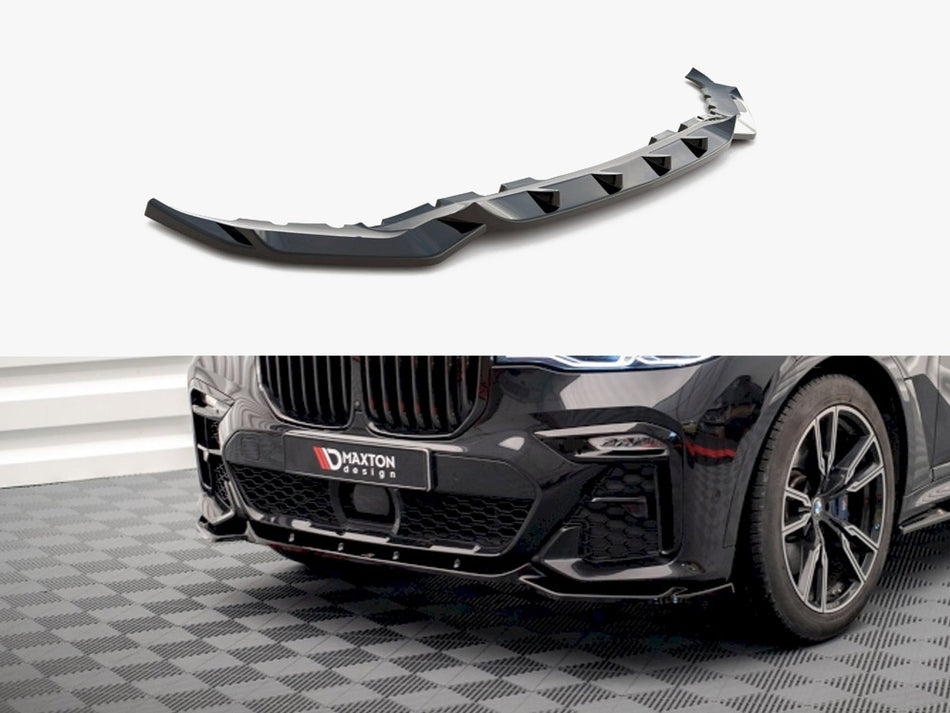 Maxton Design Front Splitter V.3 BMW X7 M-Pack G07 - BM-X7-07-M-FD3G - Image 1