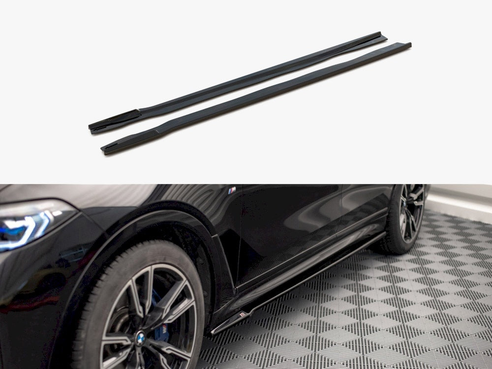 Maxton Design Side Skirts Diffusers BMW X7 M-Pack G07 - BM-X7-07-M-SD1G - Image 1