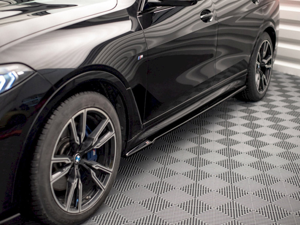 Maxton Design Side Skirts Diffusers BMW X7 M-Pack G07 - BM-X7-07-M-SD1G - Image 3