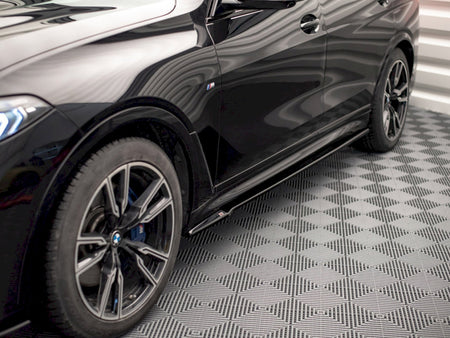 Maxton Design Side Skirts Diffusers BMW X7 M-Pack G07 - BM-X7-07-M-SD1G - Image 3