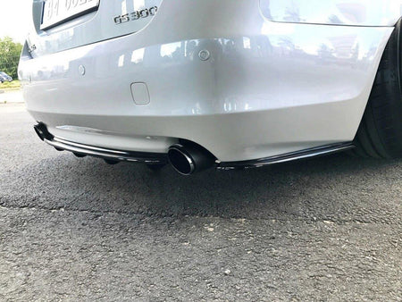Maxton Design Central Rear Splitter (Vertical Bars) Lexus GS 300 Mk3 Facelift - LE-GS-3F-RD1+RD2G - Image 1