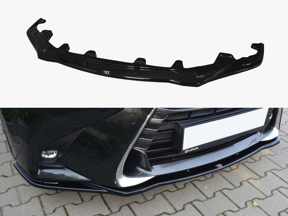Maxton Design Front Splitter V.1 Lexus GS MK4 Facelift - LE-GS-4F-FSPORT-FD1G - Image 1