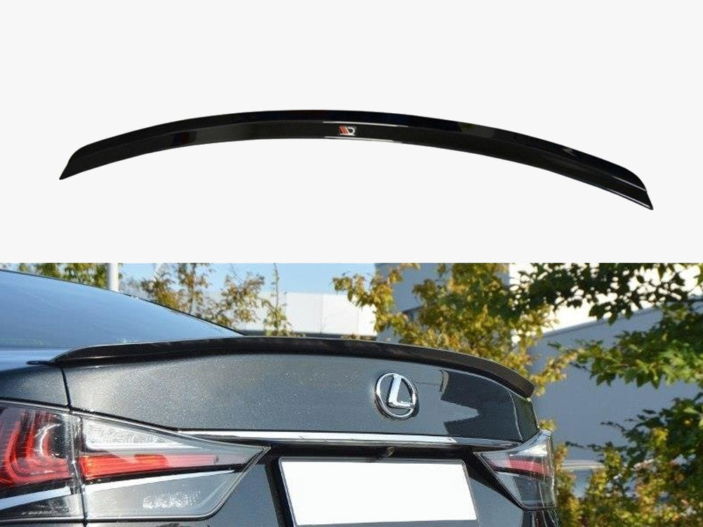Spoiler CAP Lexus GS Mk4 Facelift T - Textured