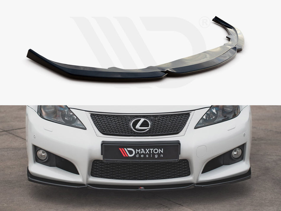 MAXTON DESIGN Front Splitter V2 Lexus IS F MK2 (2007-2013)