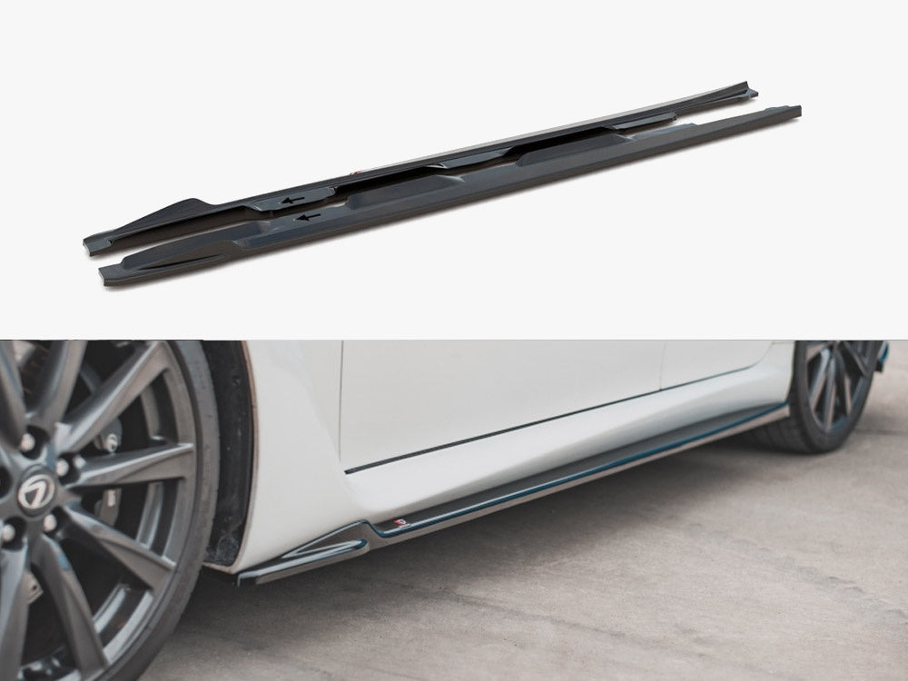 Maxton Design Side Skirts Diffusers Lexus IS F MK2 (2007-2013) - LE-ISF-2-SD1G - Image 1