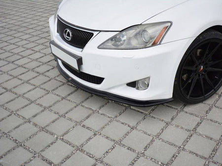 Maxton Design Front Splitter V.1 Lexus IS MK2 - Carbon Look - LE-IS-2-FD1C - Image 2