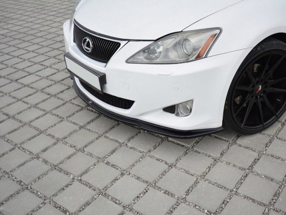 Maxton Design Front Splitter V.1 Lexus IS MK2 - Textured - LE-IS-2-FD1T - Image 2