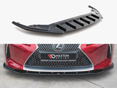 Maxton Design Front Splitter V1 Lexus LC 500 (2017-) - LE-LC-500-FD1G - Image 1