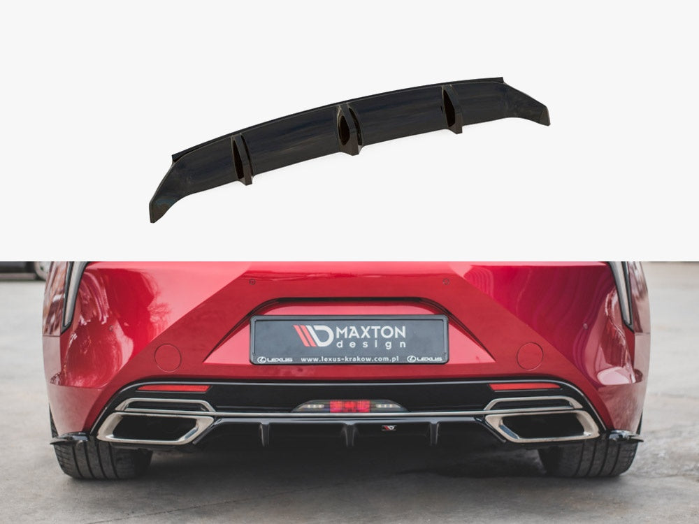 Maxton Design Rear Valance Lexus LC 500 - Textured - LE-LC-500-RS1T - Image 1