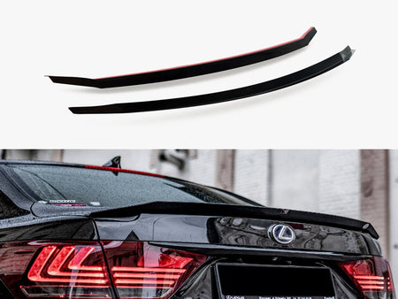 Maxton Design Spoiler CAP Lexus LS MK4 Facelift (2012-2017) - LE-LS-4F-CAP1G - Image 1