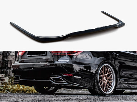 Central Rear Splitter Lexus LS Mk4 Facelift