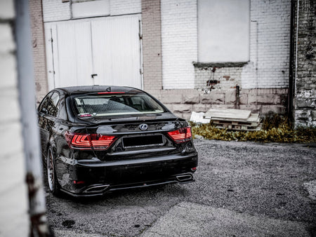 Maxton Design Central Rear Splitter Lexus LS Mk4 Facelift - LE-LS-4F-RD1G - Image 4