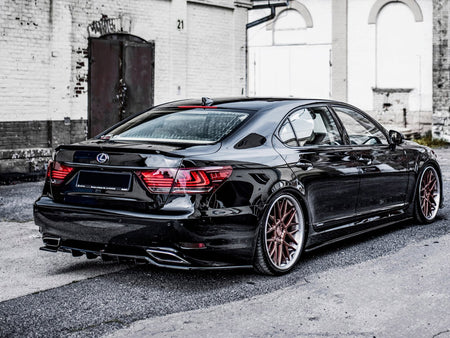 Maxton Design Rear Splitter (Vertical Bars) Lexus LS Mk4 Facelift - LE-LS-4F-RD1G+RD2G - Image 2