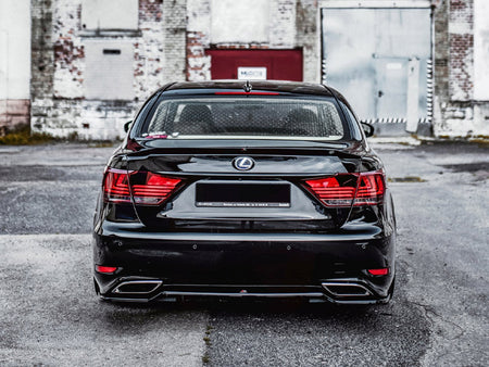 Maxton Design Rear Splitter (Vertical Bars) Lexus LS Mk4 Facelift - LE-LS-4F-RD1G+RD2G - Image 3