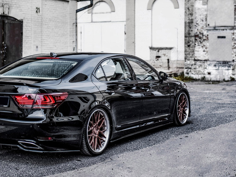 Maxton Design Side Skirts Diffusers Lexus LS Long Wheelbase MK4 Facelift (2012-2017) - LE-LS-4F-L-SD1G - Image 5