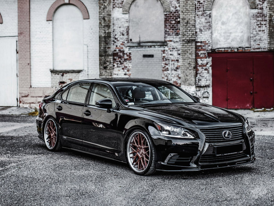 Maxton Design Side Skirts Diffusers Lexus LS Long Wheelbase MK4 Facelift (2012-2017) - LE-LS-4F-L-SD1G - Image 2