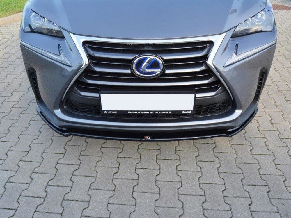 Maxton Design Front Splitter Lexus NX MK1 (2014-2017) - Carbon Look - LE-NX-1-FD1C - Image 3
