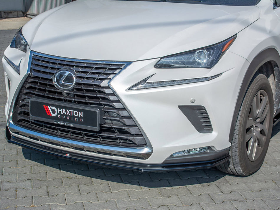 Maxton Design Front Splitter Lexus NX Facelift (2017-) - Carbon Look - LE-NX-1F-H-FD1C - Image 2