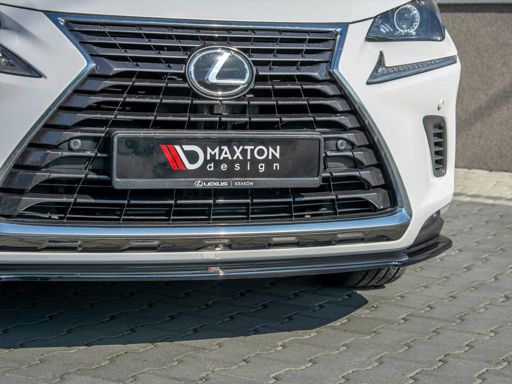 Maxton Design Front Splitter Lexus NX Facelift (2017-) - Carbon Look - LE-NX-1F-H-FD1C - Image 4