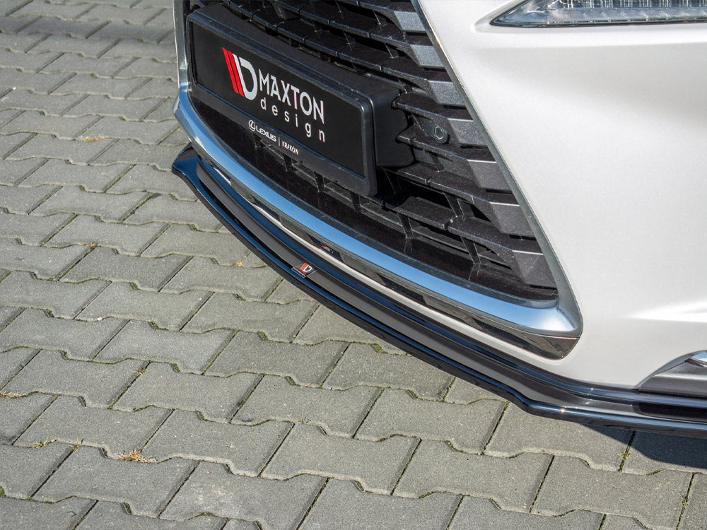 Maxton Design Front Splitter Lexus NX Facelift (2017-) - Carbon Look - LE-NX-1F-H-FD1C - Image 3