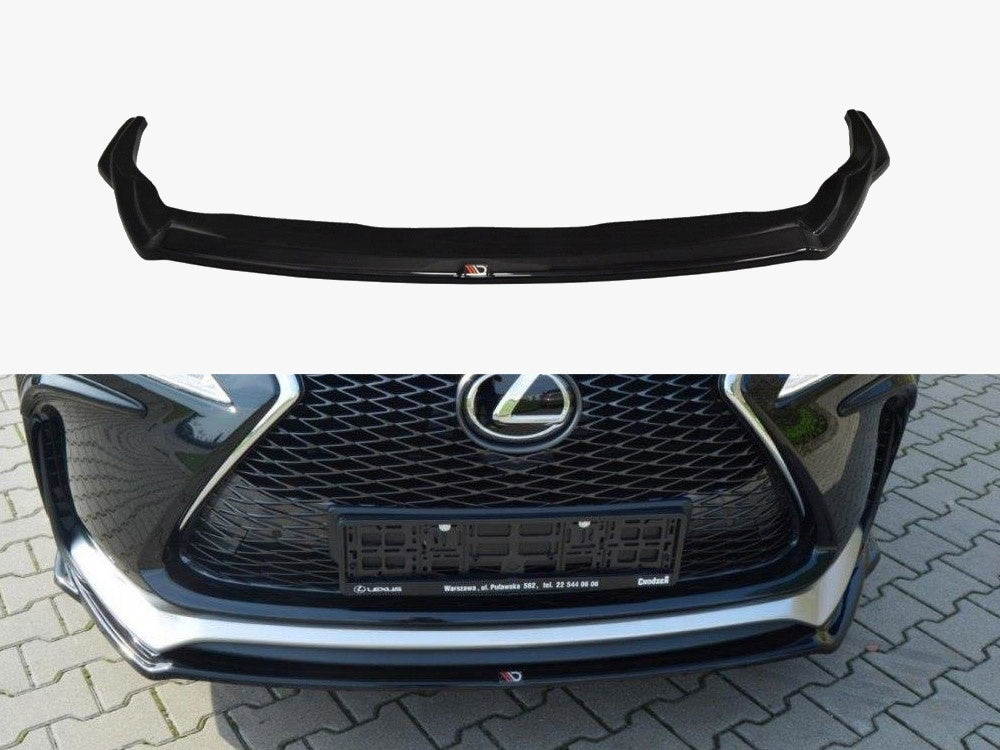 Maxton Design Front Splitter Lexus NX MK1 F-sport (2014- 2017) - LE-NX-1-FSPORT-FD1G - Image 1