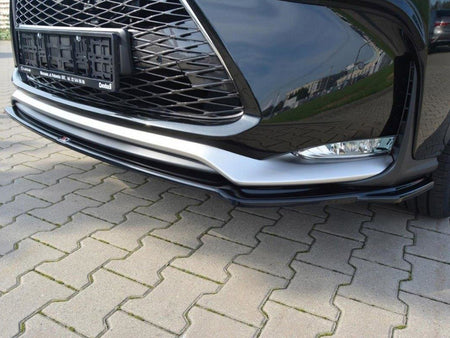 Maxton Design Front Splitter Lexus NX MK1 F-sport (2014- 2017) - Carbon Look - LE-NX-1-FSPORT-FD1C - Image 5